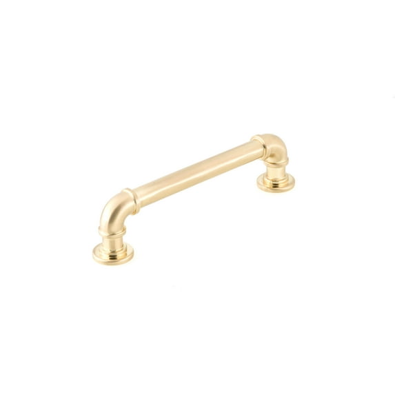 Richelieu Bp2209128 5-1/16" Center To Center Handle Cabinet Pull - Brass