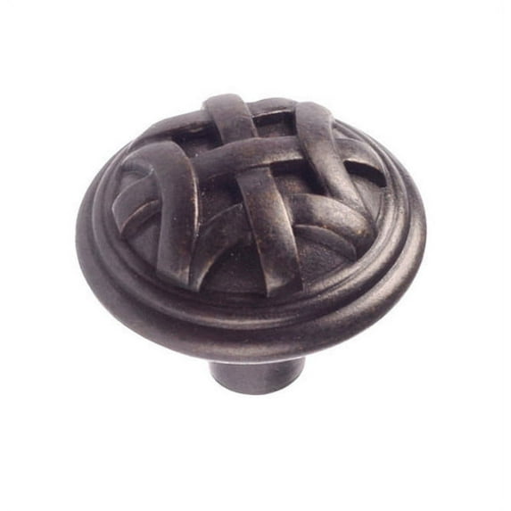Richelieu Bp2391632 1-1/4" Mushroom Cabinet Knob - Anthracite