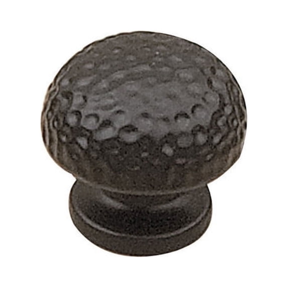 Richelieu Bp2395333 Expression 1-5/16" Mushroom Cabinet Knob - Black