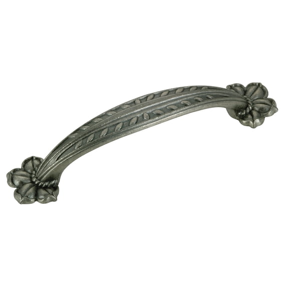 richelieu bp26957 3-3/4 inch center to center handle cabinet pull from the expression collection