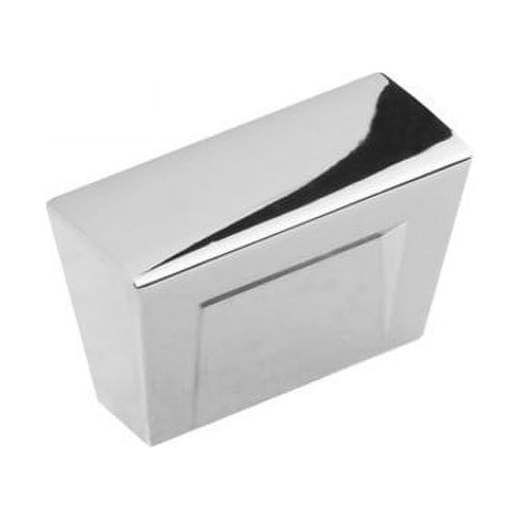 Richelieu BP31632330140 Expression 1-3/16" Rectangular Cabinet Knob - Chrome