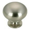 thumbnail image 1 of Richelieu BP3923175 1-1/4" Mushroom Cabinet Knob - Nickel, 1 of 3