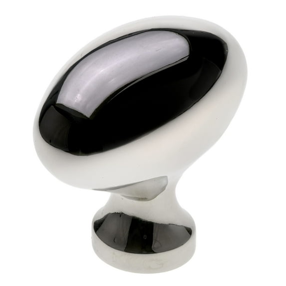 Richelieu Bp444350 2" Oval Cabinet Knob - Nickel