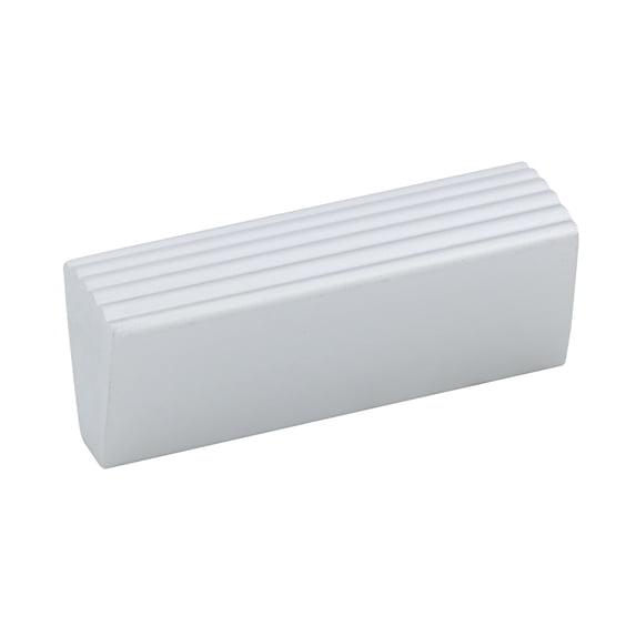 Richelieu BP46703210 1-1/4" Center To Center Rectangular Cabinet Pull - Silver