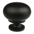 thumbnail image 1 of Richelieu Bp4923 1-1/4" Mushroom Cabinet Knob - Black, 1 of 7