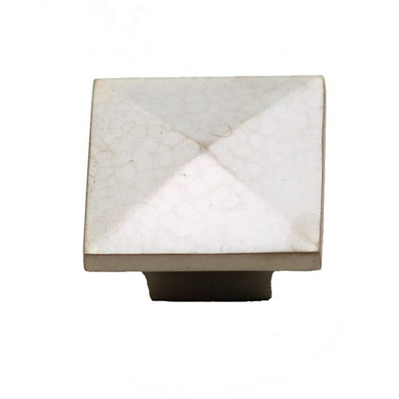 Richelieu Bp53082 1-1/4" Square Cabinet Knob - Nickel