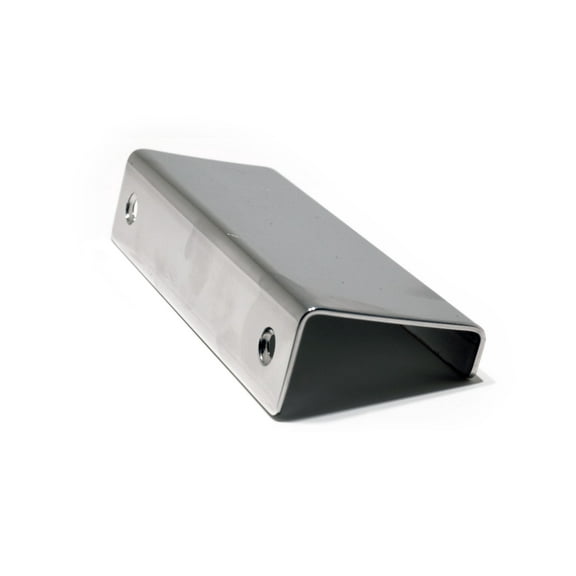 3-1/8 In. (80 Mm) Center-to-Center Chrome Stainless Steel Contemporary Edge Pull