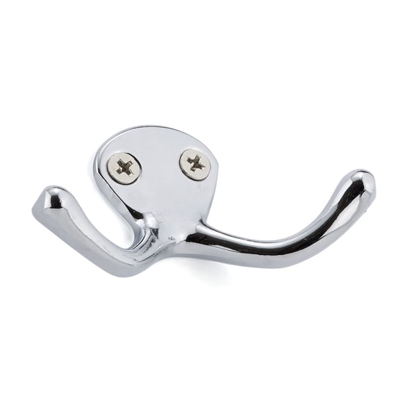 Richelieu Bp6508 Double Robe Hook - Chrome