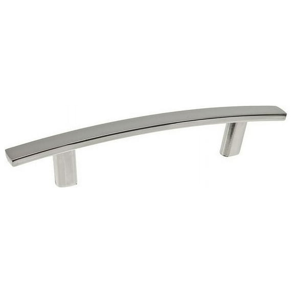 Richelieu Bp65096 3-3/4" Center To Center Bar Cabinet Pull - Nickel