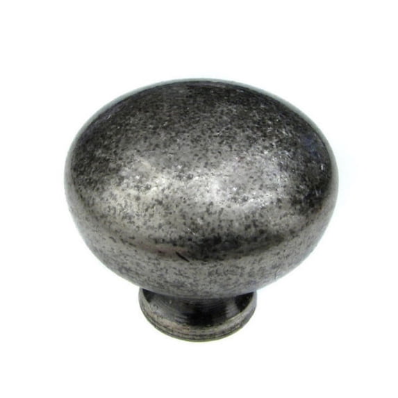 Richelieu BP7091332142 1-1/4" Mushroom Cabinet Knob - Grey