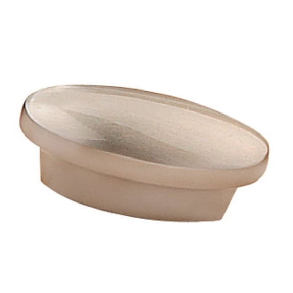 Richelieu BP73116195 1-3/4" Oval Cabinet Knob - Nickel