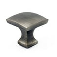 thumbnail image 1 of Richelieu Bp76533 Expression 1-5/16" Square Cabinet Knob - Nickel, 1 of 1