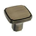 thumbnail image 1 of Richelieu Bp77035 Expression 1-3/8" Square Cabinet Knob - Antique English, 1 of 1