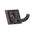 thumbnail image 1 of Richelieu BP7752BORB 2-1/8" Double Metal Coat Hook - Bronze, 1 of 4