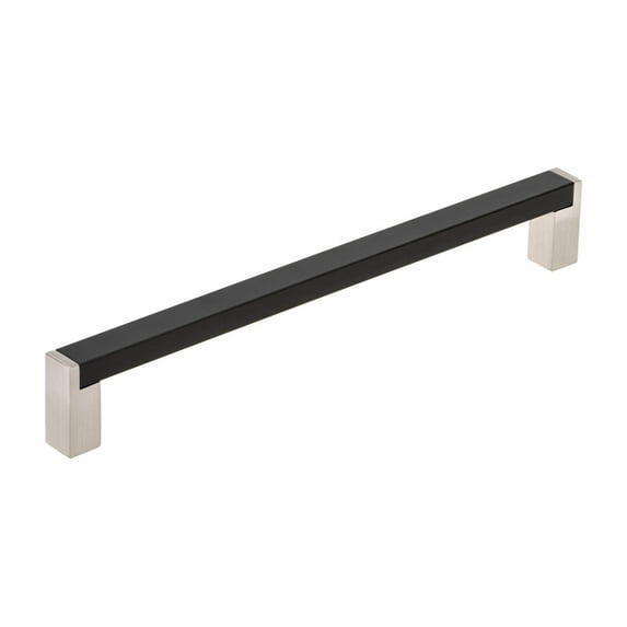 Richelieu Bp801192 7-9/16" Center To Center Handle Cabinet Pull - Black