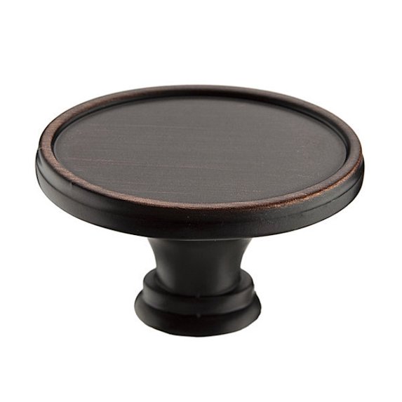 Richelieu Bp80239 1-9/16" Long Oval Cabinet Knob From The Expression Collection - Bronze