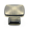 thumbnail image 1 of Richelieu Bp81045 1-11/16" Square Cabinet Knob - Antique English, 1 of 1