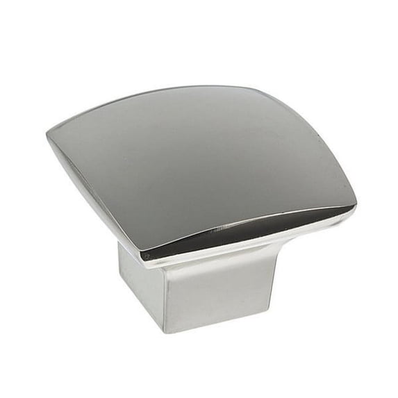 Richelieu BP814332180 1-1/4" Square Cabinet Knob - Nickel
