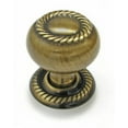 thumbnail image 1 of Richelieu Bp86060 Expression 1-1/4" Mushroom Cabinet Knob - Antique English, 1 of 1