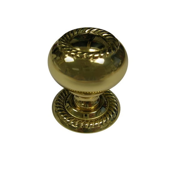 Richelieu Bp86060 Expression 1-1/4" Mushroom Cabinet Knob - Brass