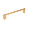 thumbnail image 1 of Richelieu Bp8655192 7-9/16" Center To Center Handle Cabinet Pull - Aurum Brushed Gold, 1 of 7