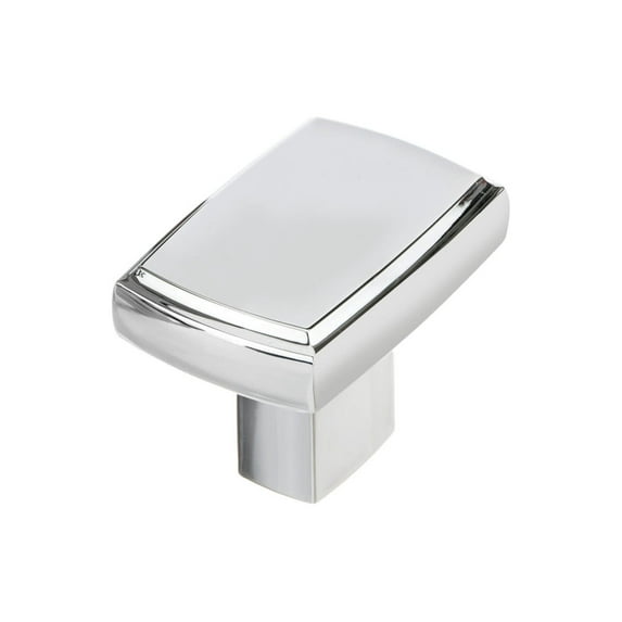 Richelieu Bp865544 1-3/4" Rectangular Cabinet Knob - Chrome