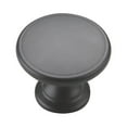 thumbnail image 1 of Richelieu Bp881 1-13/16" Mushroom Cabinet Knob - Black, 1 of 3