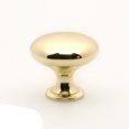 thumbnail image 1 of Richelieu Bp9041 1-3/16" Mushroom Cabinet Knob - Brass, 1 of 3