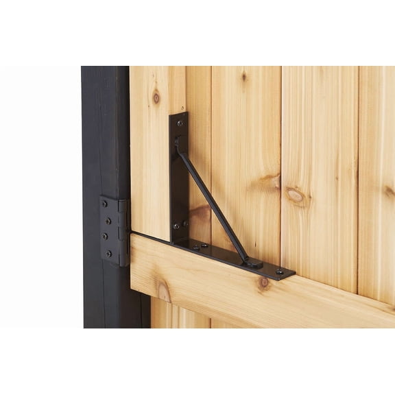 Richelieu Gk1 11-15/16" Long Anti Sag Bracket Kit For Gate Support - Black