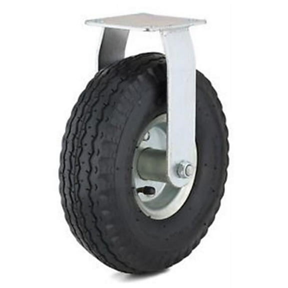 Richelieu Hardware - F27358 - Industrial Pneumatic Casters - Fixed - Black Finish