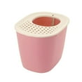 thumbnail image 1 of Richell 60004 PAW TRAX Top Entry Cat Litter Box - Pink, 1 of 1