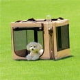 thumbnail image 1 of Richell 80066 Foldable Travel 3-Way Pet Crate - Small/Medium, 1 of 1