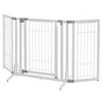 thumbnail image 1 of Richell Adjustable Freestanding Pet Gate, Expands to 63", 1 of 3