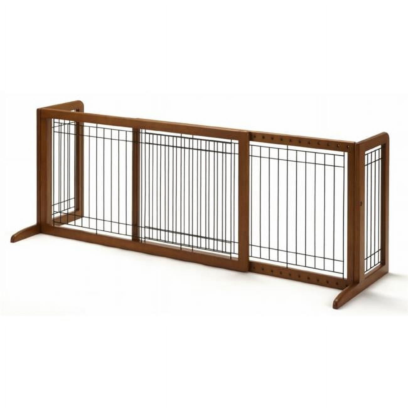 https://i5.walmartimages.com/seo/Richell-Freestanding-Dog-Gate-Brown-Large-71-30-L-x-17-70-W-x-20-10-H_15a4c78c-16aa-4609-8f81-7d8262ff5d71.2b7a49289166c81093540bca63c702a4.jpeg