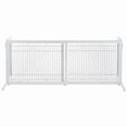 thumbnail image 1 of Richell Freestanding Dog Gate, Origami White, 1 of 2