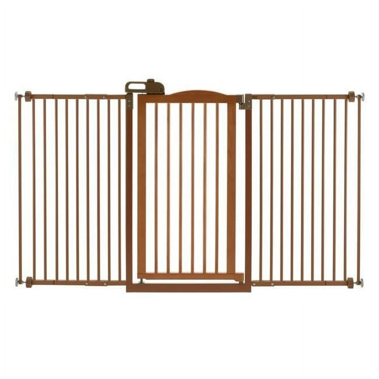 Richell One Touch Tall and Wide Pressure Mounted Pet Gate II Walmart
