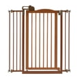 thumbnail image 1 of Tall One-Touch Gate II in Brown, 1 of 3