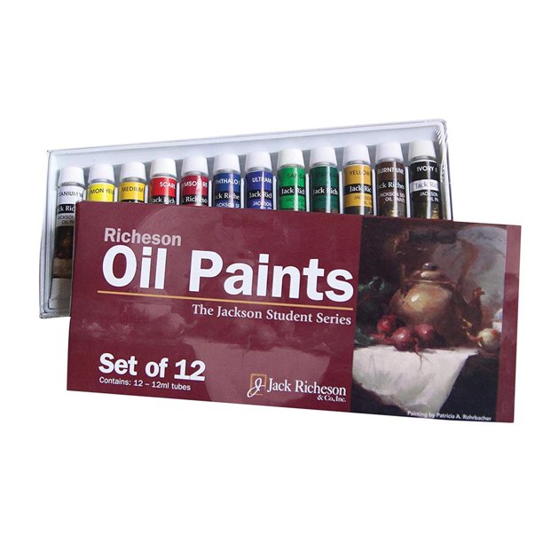 Richeson 12Color Oil Paint Set