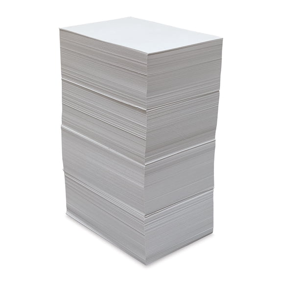 Richeson Bulk Pack Watercolor Paper - 6" x 9", 135 lb, Pkg of 850 Sheets