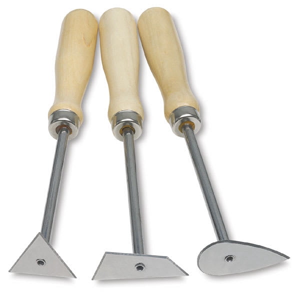 Richeson Clay Turning Tools - Set of 3, 8"