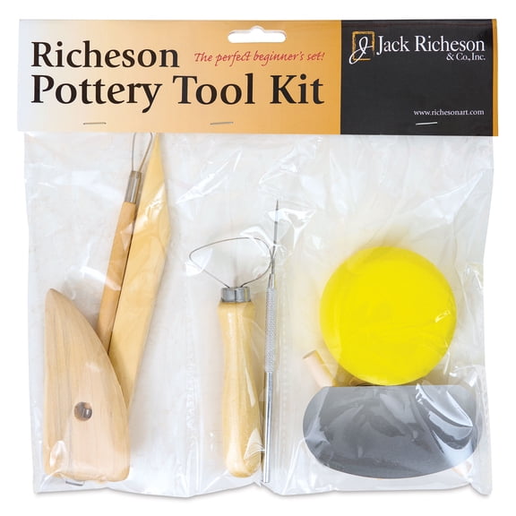 Richeson Economy Pottery Tool Kit - Set of 8