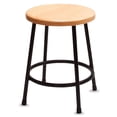 thumbnail image 1 of Richeson Lyptus and Steel Stool - 18"H, Round, 1 of 2