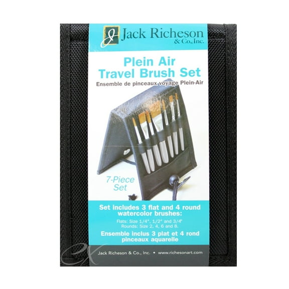Richeson Plein Air Travel Oil Brush Set
