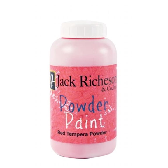 Jack Richeson & Co 1439125 Sargent Art Art-Time Non-Toxic Powder Tempera Paint - 1 lbs Jar, Red