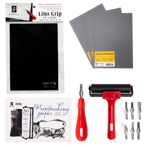 Richeson Printmaking Starter Kit - Easy to Cut Lino