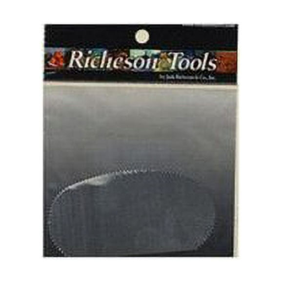 Richeson Toothed Oval Steel Scraper