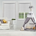 thumbnail image 1 of Richfield Studios 2" Cordless Faux Wood Horizontal Blinds, White, 18" x 64", 1 of 7