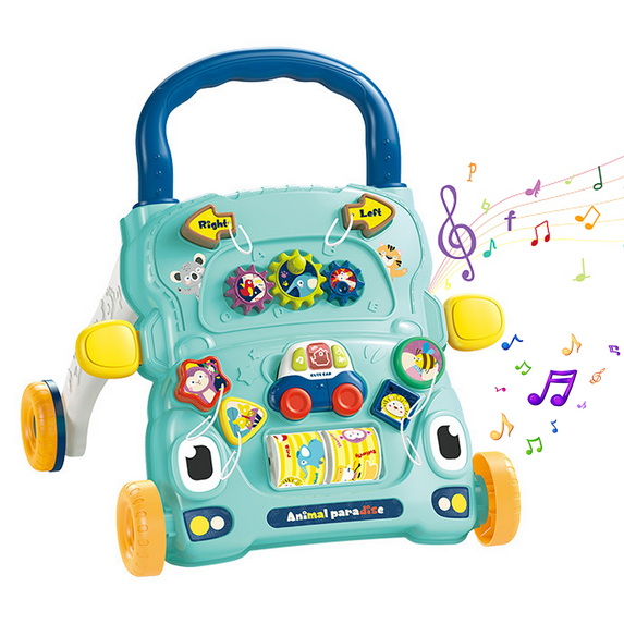 Richgv Baby Walker Toys for 1 Year Old Sit to Stand Learning Walker Activity Center Baby Push Walker