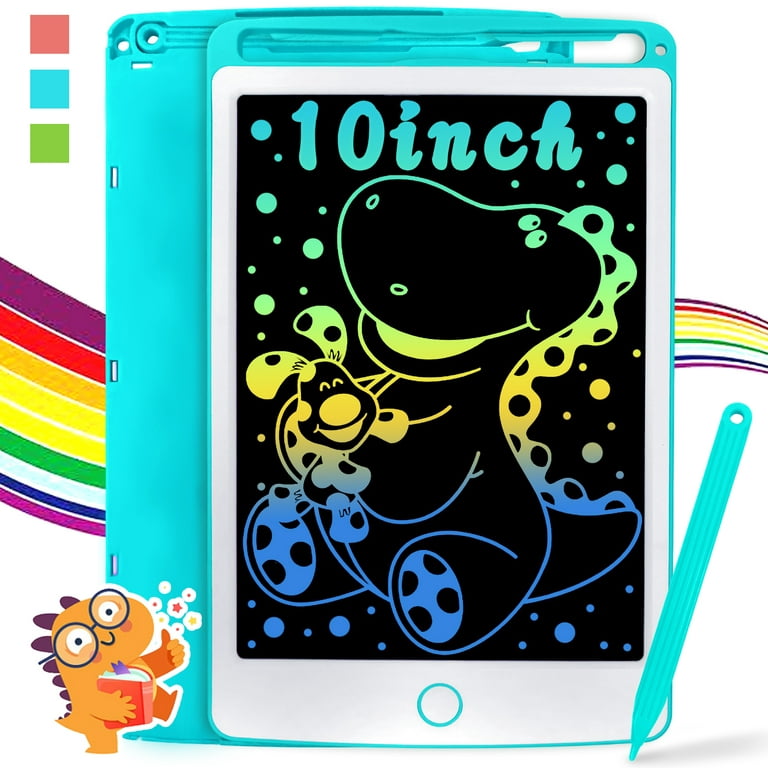Richgv LCD Writing Tablet 10 Inch Drawing Pad, Electronic Graphics Tablet,  Led Writing Tablet Toys for Toddlers Kids, Doodle Board School Supplies