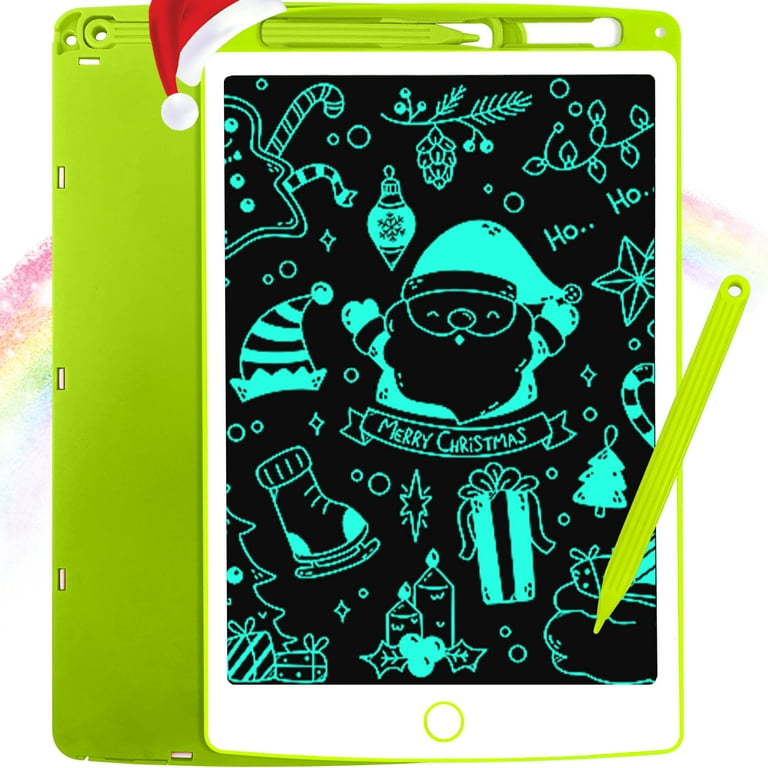 Richgv LCD Writing Tablet, 10 Inch Electronic Graphics Tablet Drawing Pad  Doodle Board Gifts for Kids and Adults 